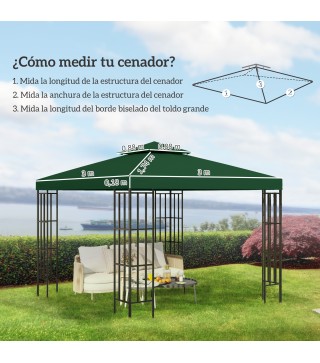 Techo Reemplazo para Carpa