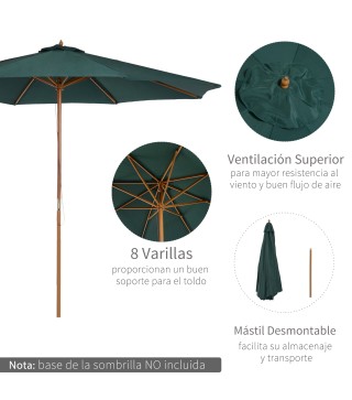 Parasol de Jardín