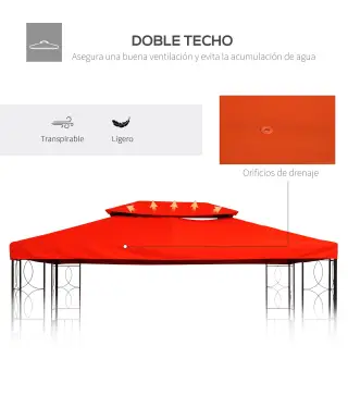 Techo de Repuesto para Cenador