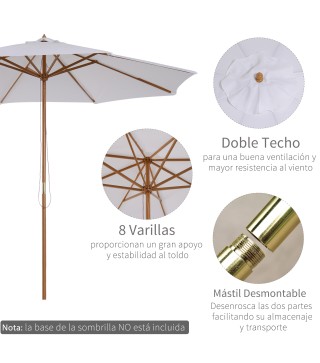 Sombrilla de Jardín