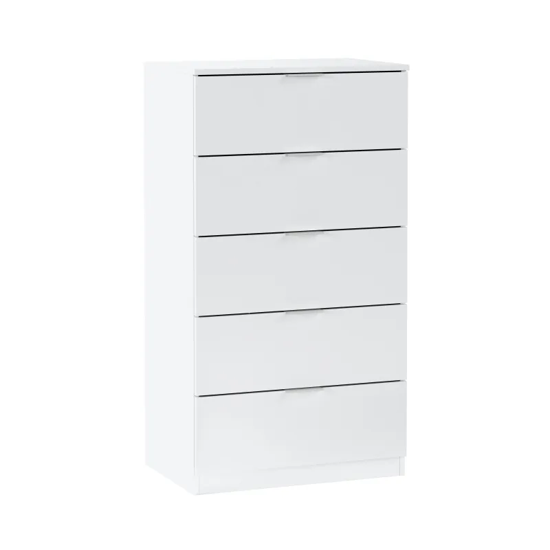 Cómoda HAYA 5 Cajones Blanco Artik