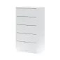 Cómoda HAYA 5 Cajones Blanco Artik