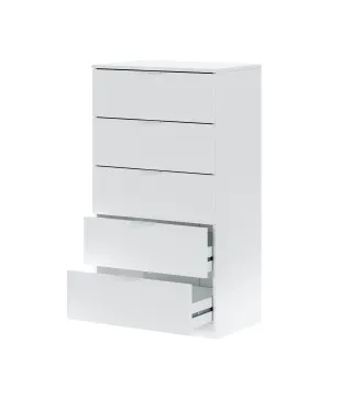 HAYA Cómoda 5c Blanco Artik | Muebles kit
