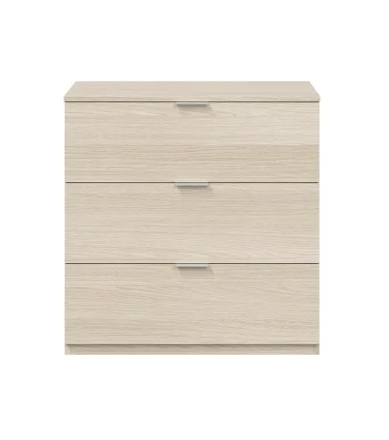 Cómoda LOW COST 3 Cajones Roble