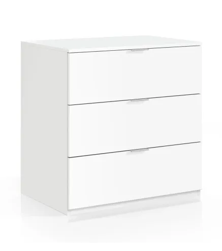 Cómoda LOW COST 3 Cajones Blanca