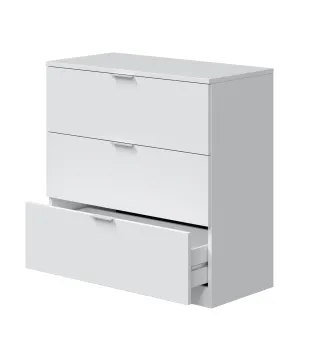 Cómoda LOW COST 3 Cajones Blanca