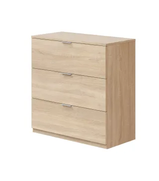Cómoda LOW COST 3 Cajones Roble Canadian