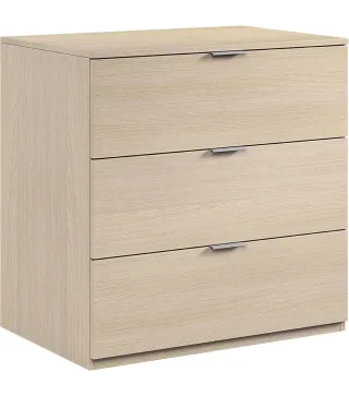 Cómoda LOW COST 3 Cajones Roble Canadian