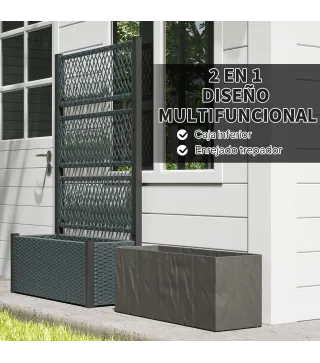 Jardinera con Enrejado