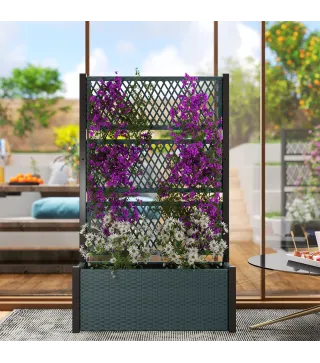 Jardinera con Enrejado