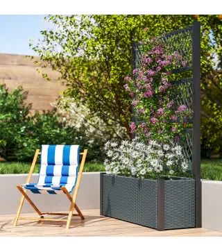 Jardinera con Enrejado