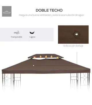 Techo de Repuesto para Cenador