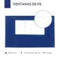 2 Paredes Laterales para Carpas de 3 x 3 m/3 x 6 m, 300x200 cm, Paredes Laterales de Repuesto para Cenador de Tela Oxford con Ve 2 Paredes Laterales para Carpas de 3 x 3 m/3 x 6 m, 300x200 cm, Paredes Laterales de Repuesto para Cenador de Tela Oxford con Ve