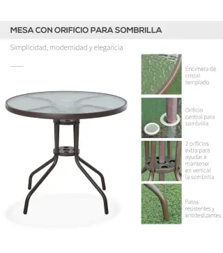 Conjunto de Muebles para Jardín