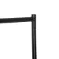 Burro para Ropa con Ruedas Perchero Burro para Ropa Metálico para Entrada Pasillo Dormitorio 150x60x170 cm Carga 140 kg Negro Burro para Ropa con Ruedas Perchero Burro para Ropa Metálico para Entrada Pasillo Dormitorio 150x60x170 cm Carga 140 kg Negro