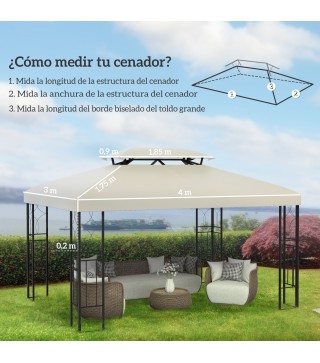 Techo de Repuesto para Cenador