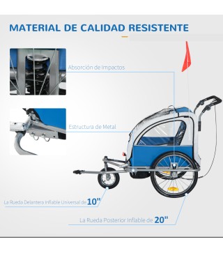 Remolque Infantil para Bicicleta