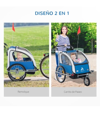 Remolque Infantil para Bicicleta