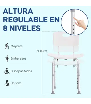 Silla de Ducha