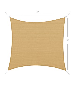 Toldo Vela Cuadrado
