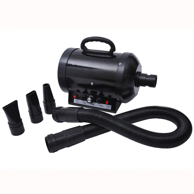 Secador de Pelo para Perros 2800W Secador para Mascotas con Temperatura y Velocidad del Viento Ajustable 3 Boquillas Tubo Flexib Secador de Pelo para Perros 2800W Secador para Mascotas con Temperatura y Velocidad del Viento Ajustable 3 Boquillas Tubo Flexib