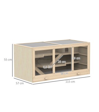 Jaula Madera para Hámster