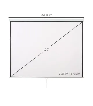 Pantalla de Proyector