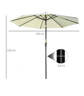 Sombrilla de Jardín