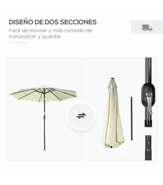 Sombrilla de Jardín