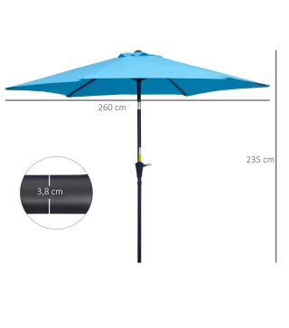 Sombrilla para Jardín