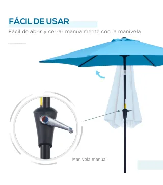 Sombrilla para Jardín