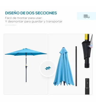 Sombrilla para Jardín