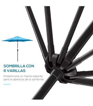 Sombrilla para Jardín