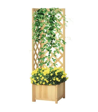 Jardinera con Enrejado