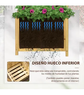 Jardinera con Enrejado