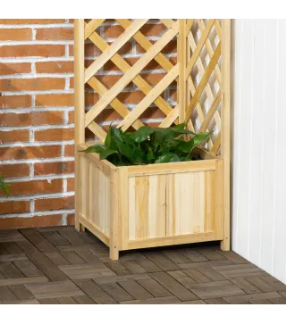 Jardinera con Enrejado