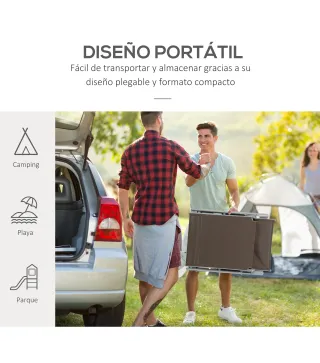 Tumbona Plegable
