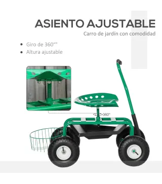 Carrito de Jardín
