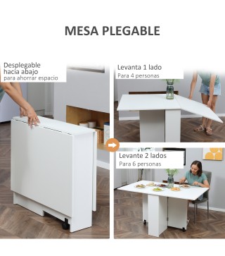 Mesa de Comedor Plegable