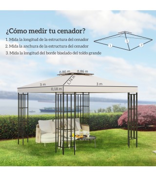 Techo Reemplazo para Carpa