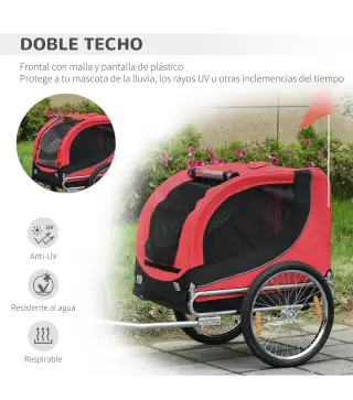 Remolque Bicicleta de Mascota