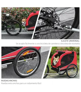 Remolque Bicicleta de Mascota