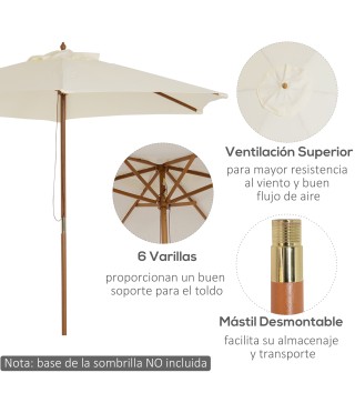 Parasol de Jardín