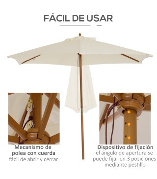 Parasol de Jardín