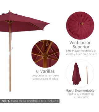 Parasol de Jardín