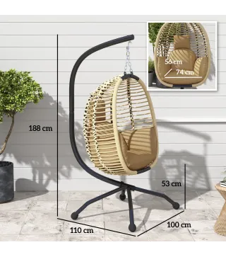 Silla Colgante Huevo