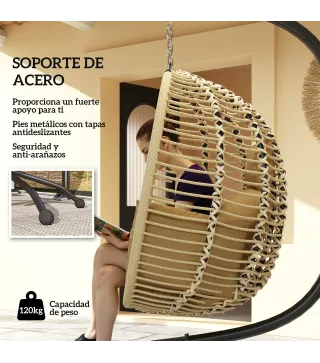 Silla Colgante Huevo