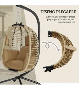 Silla Colgante Huevo