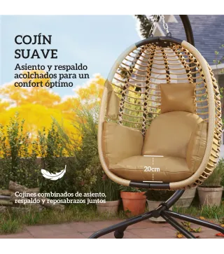 Silla Colgante Huevo