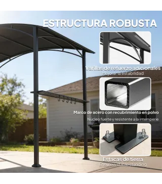 Cenador para Barbacoa